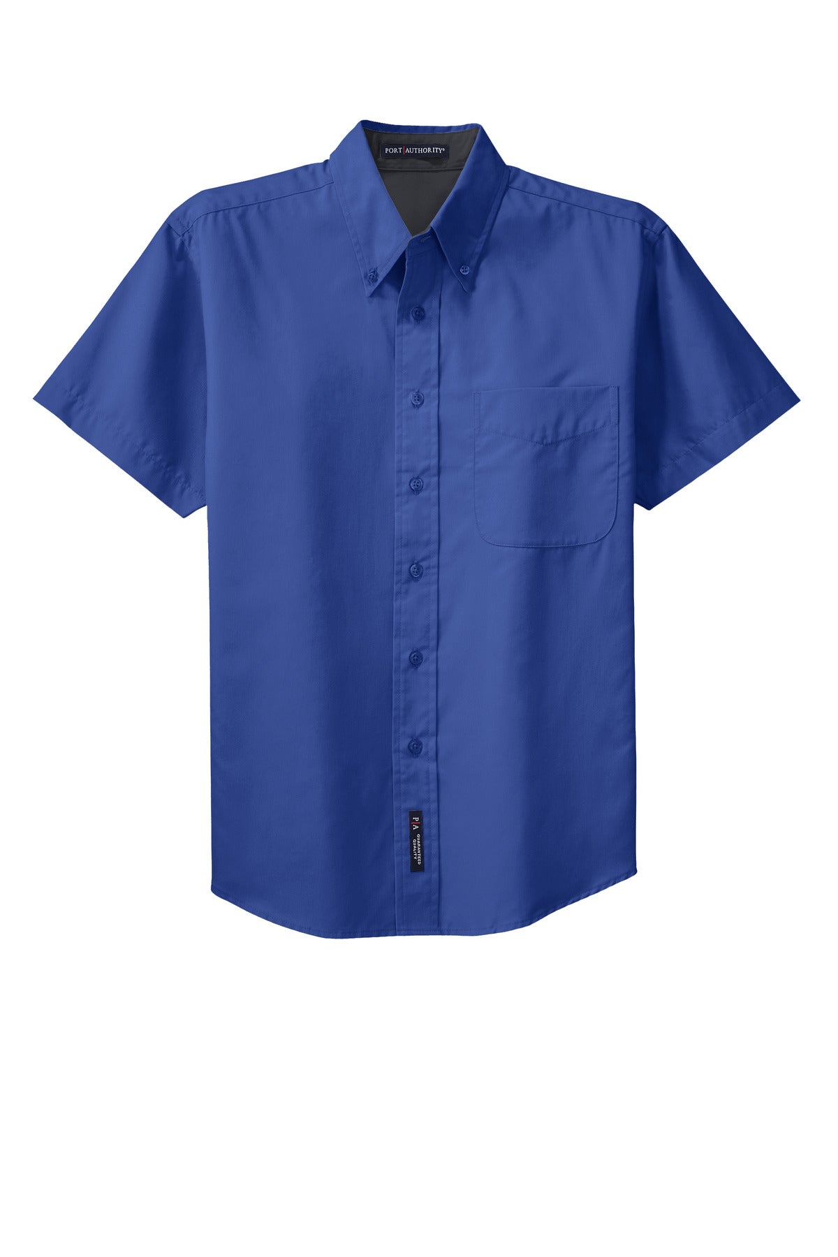 Port Authority Tall Short Sleeve Easy Care Shirt - Royal/ Classic Navy