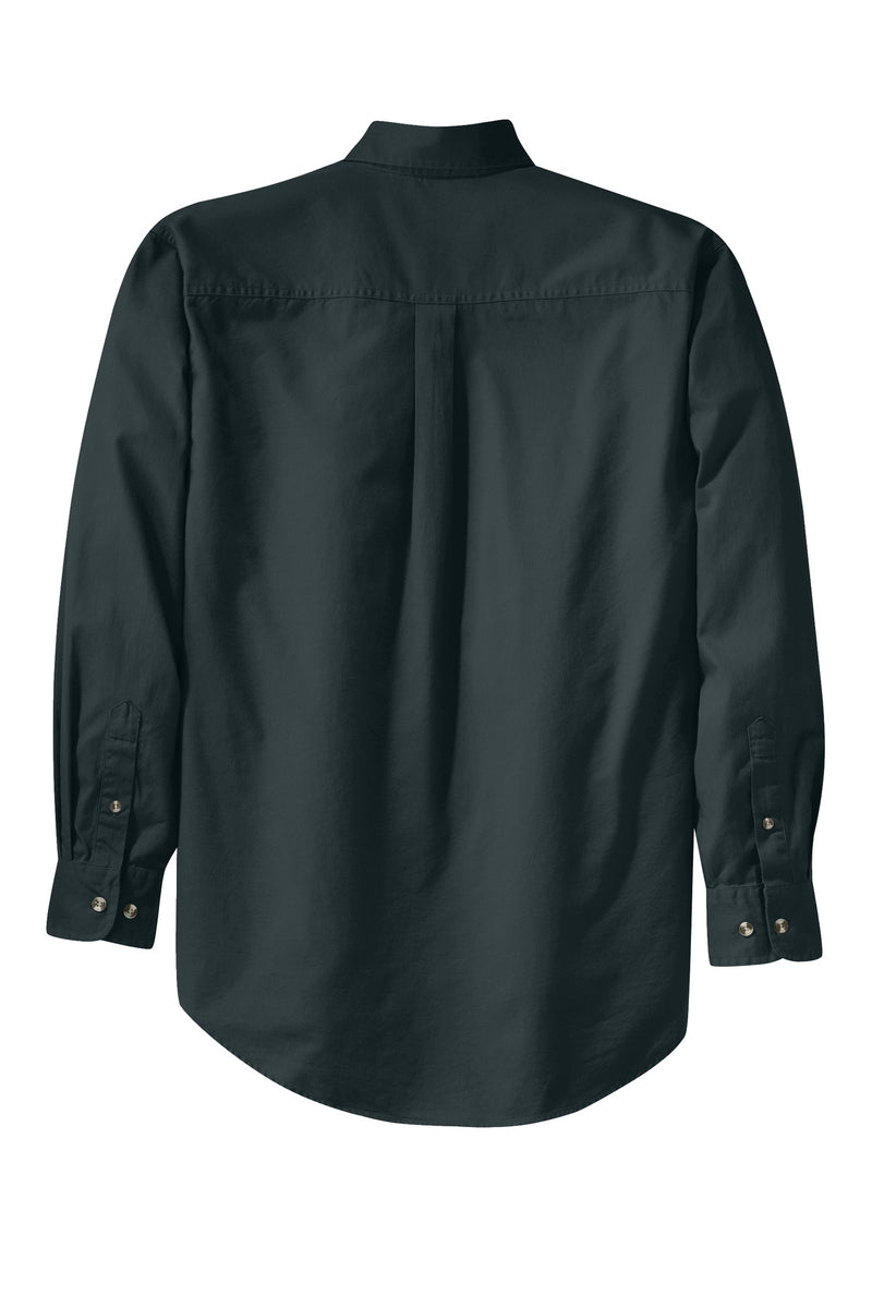 Port Authority Tall Long Sleeve Twill Shirt - Classic Navy