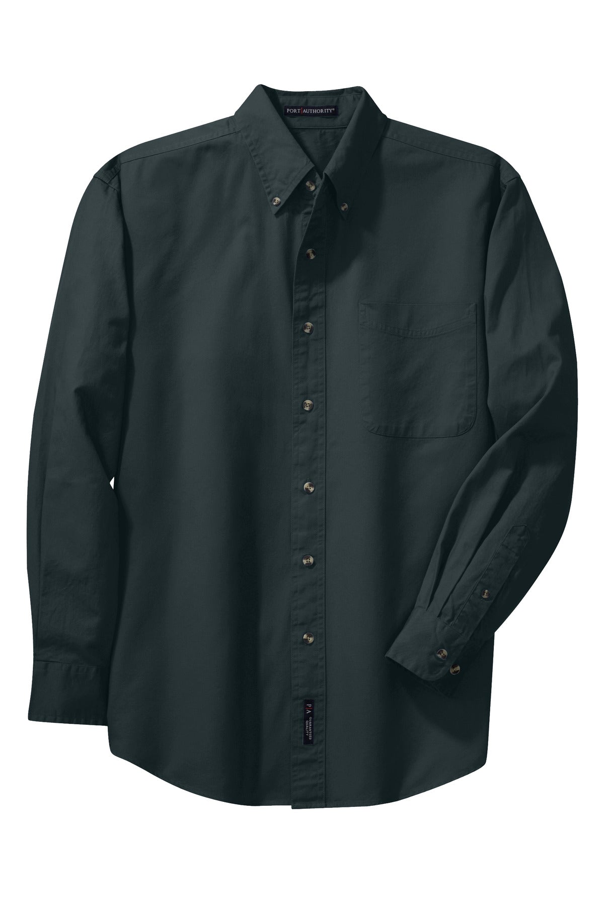 Port Authority Tall Long Sleeve Twill Shirt - Classic Navy