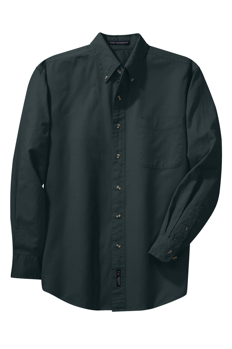 Port Authority Tall Long Sleeve Twill Shirt - Classic Navy