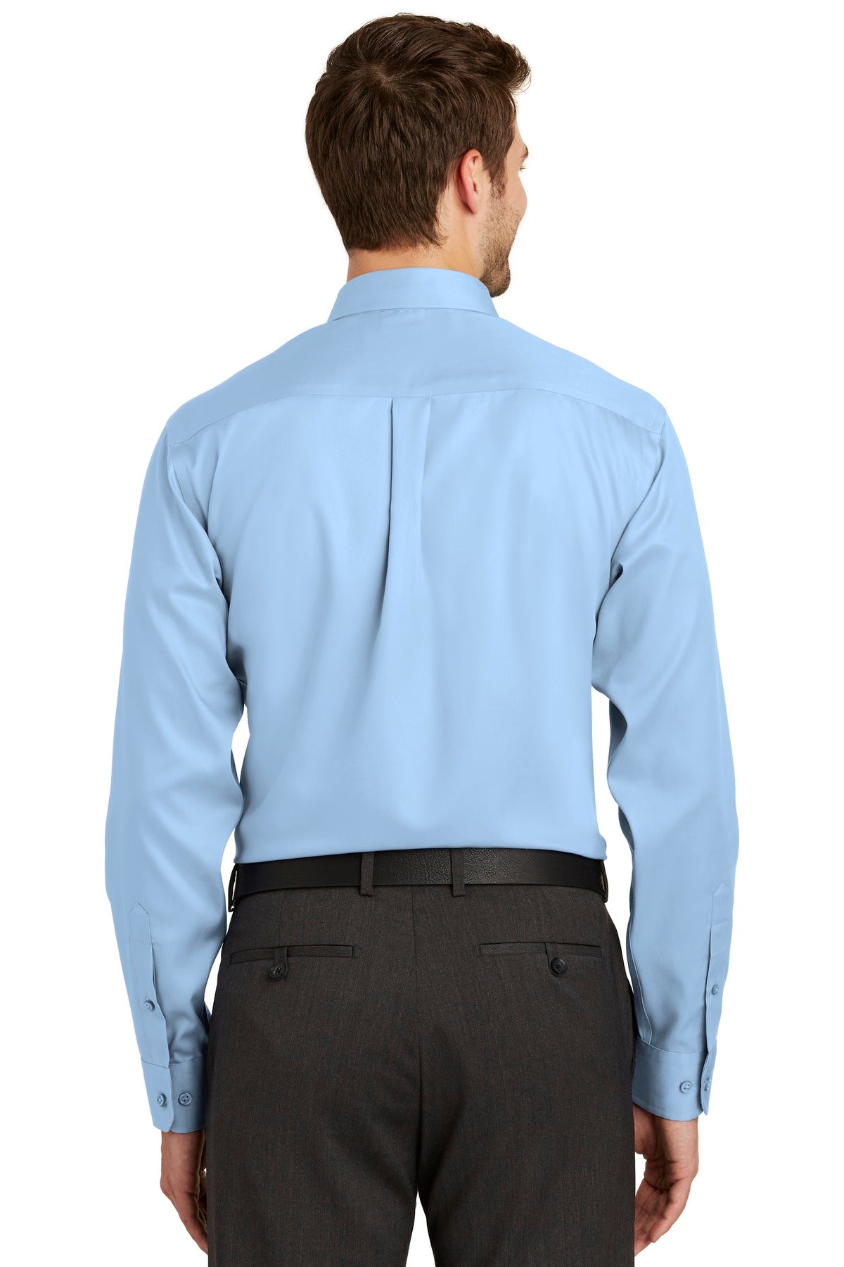 Port Authority Tall Non-Iron Twill Shirt - Sky Blue