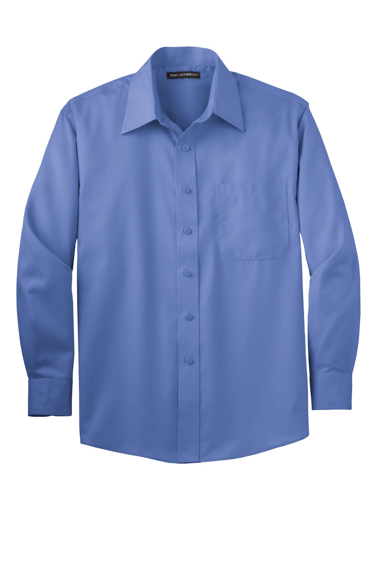 Port Authority Tall Non-Iron Twill Shirt - Ultramarine Blue