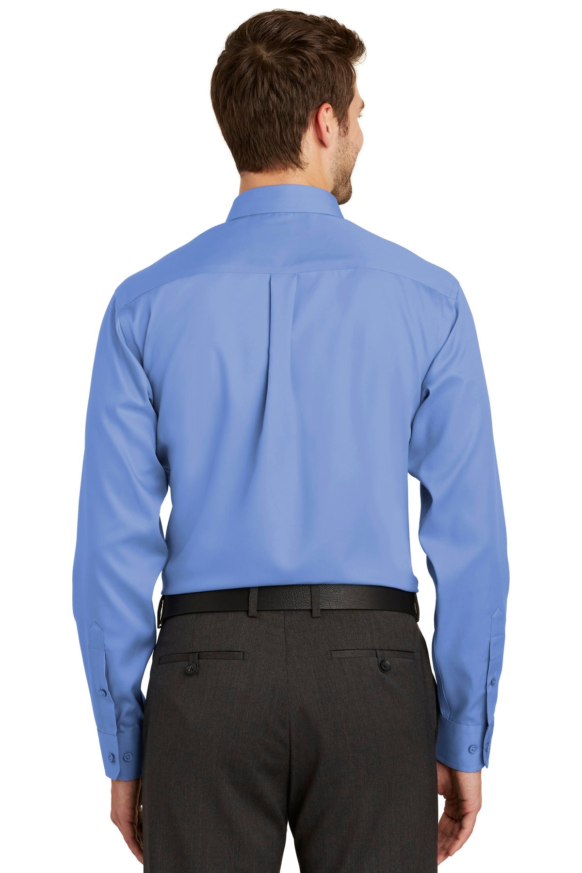 Port Authority Tall Non-Iron Twill Shirt - Ultramarine Blue