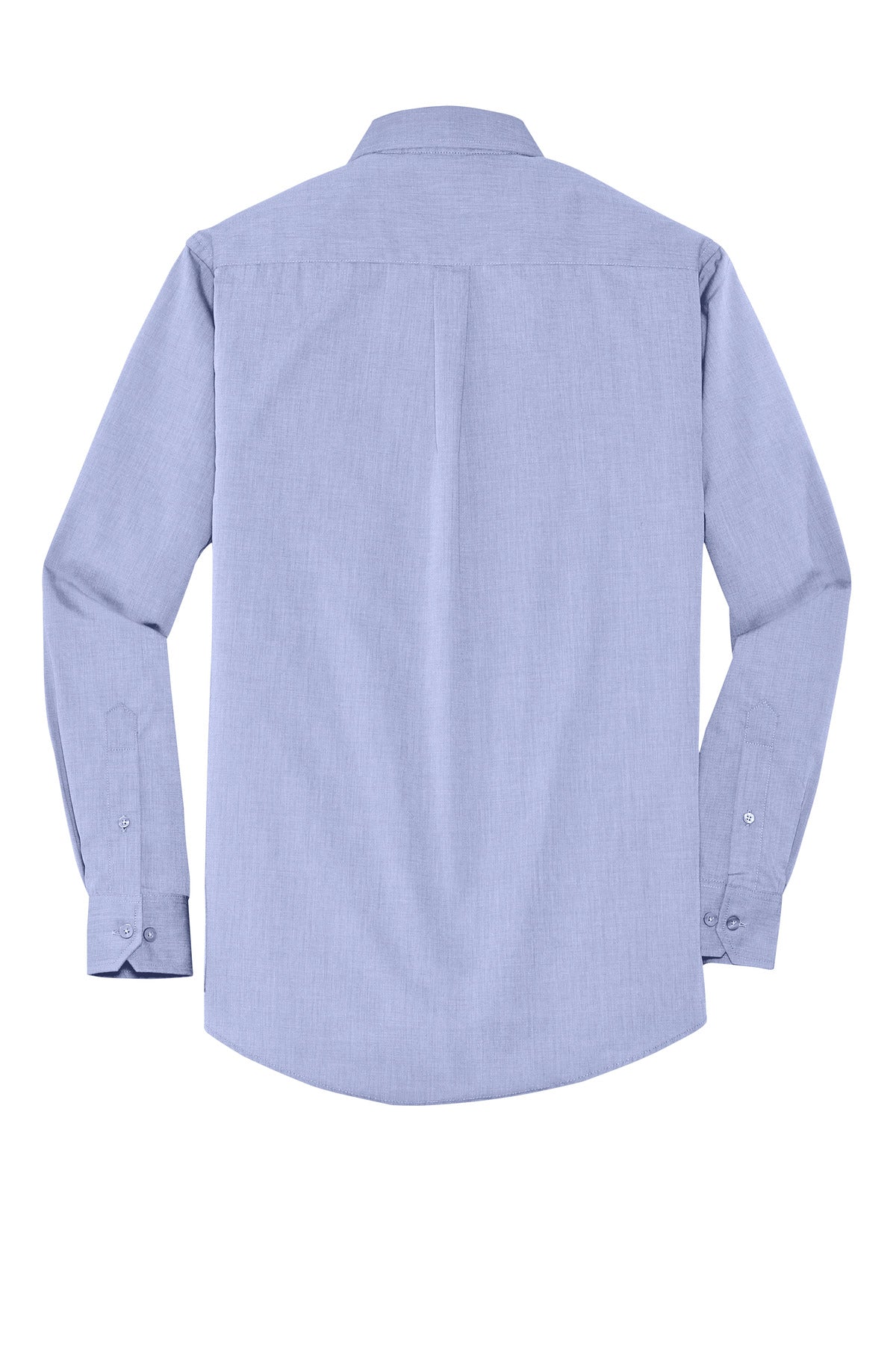 Port Authority Tall Crosshatch Easy Care Shirt - Chambray Blue