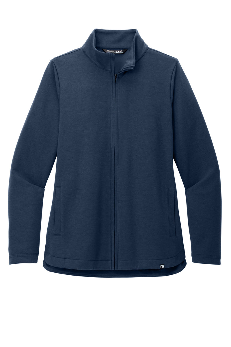 TravisMathew Women's Coveside Full-Zip - Blue Nights