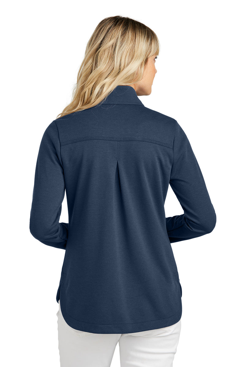 TravisMathew Women's Coveside Full-Zip - Blue Nights