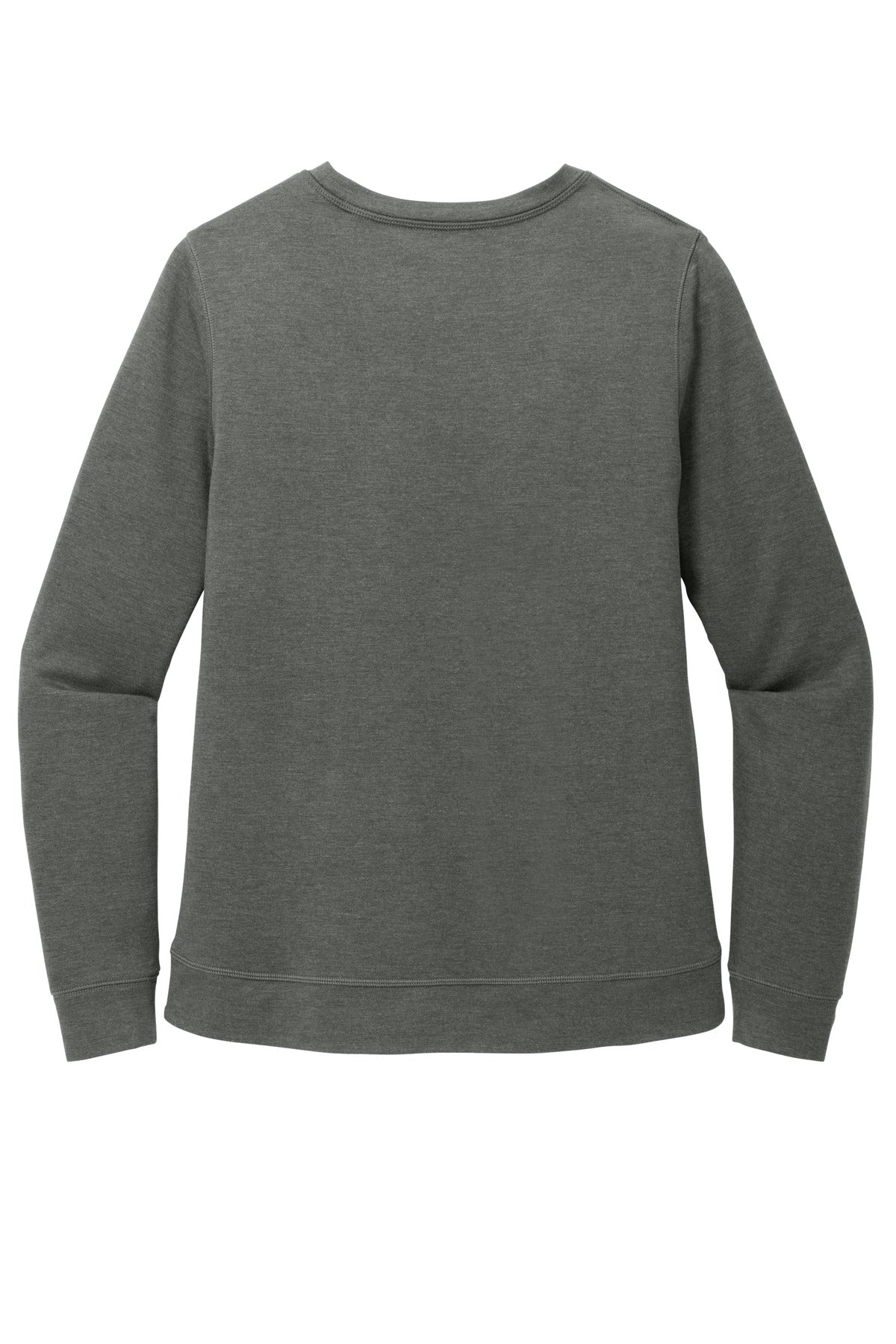 TravisMathew Women's Long Weekend Crew - Dark Grey Heather