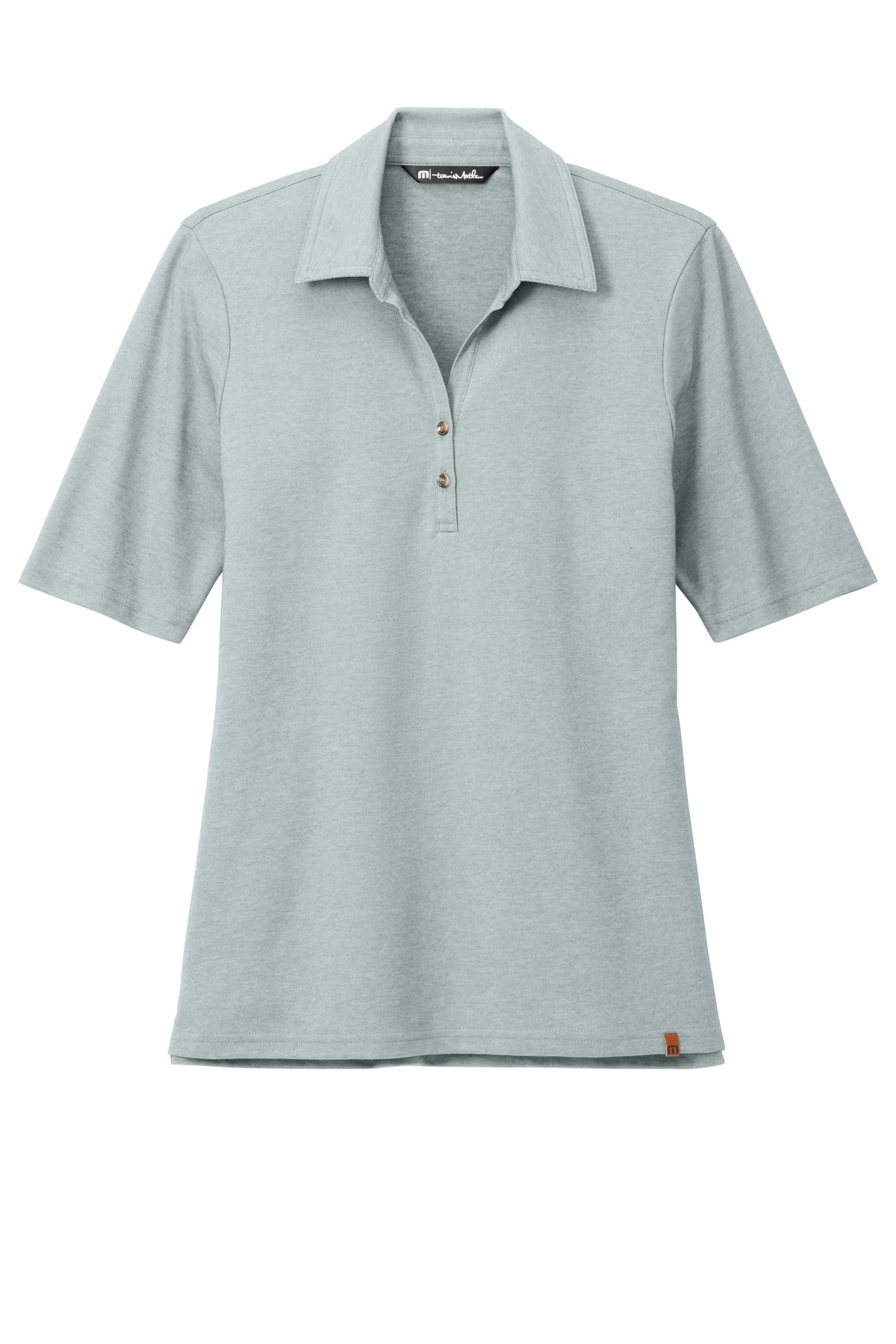 TravisMathew Women's Sunsetters Polo - Balsam Green Heather