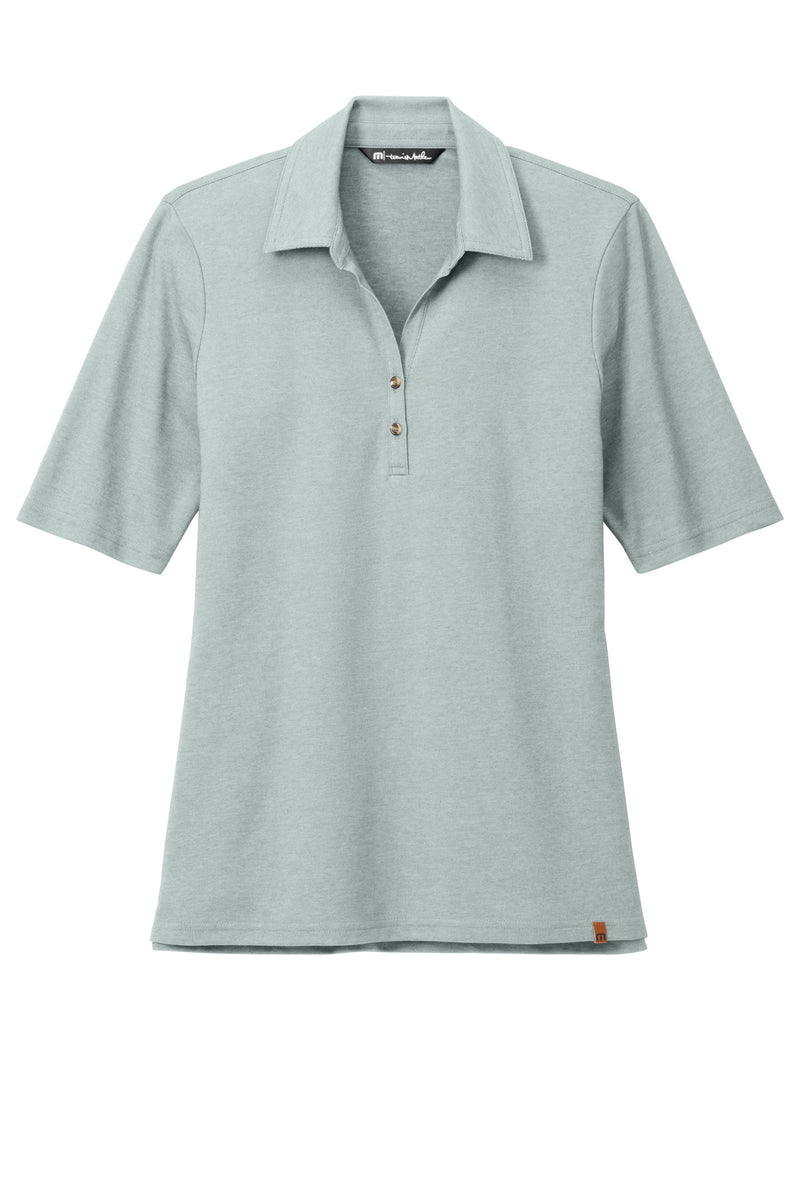 TravisMathew Women's Sunsetters Polo - Balsam Green Heather