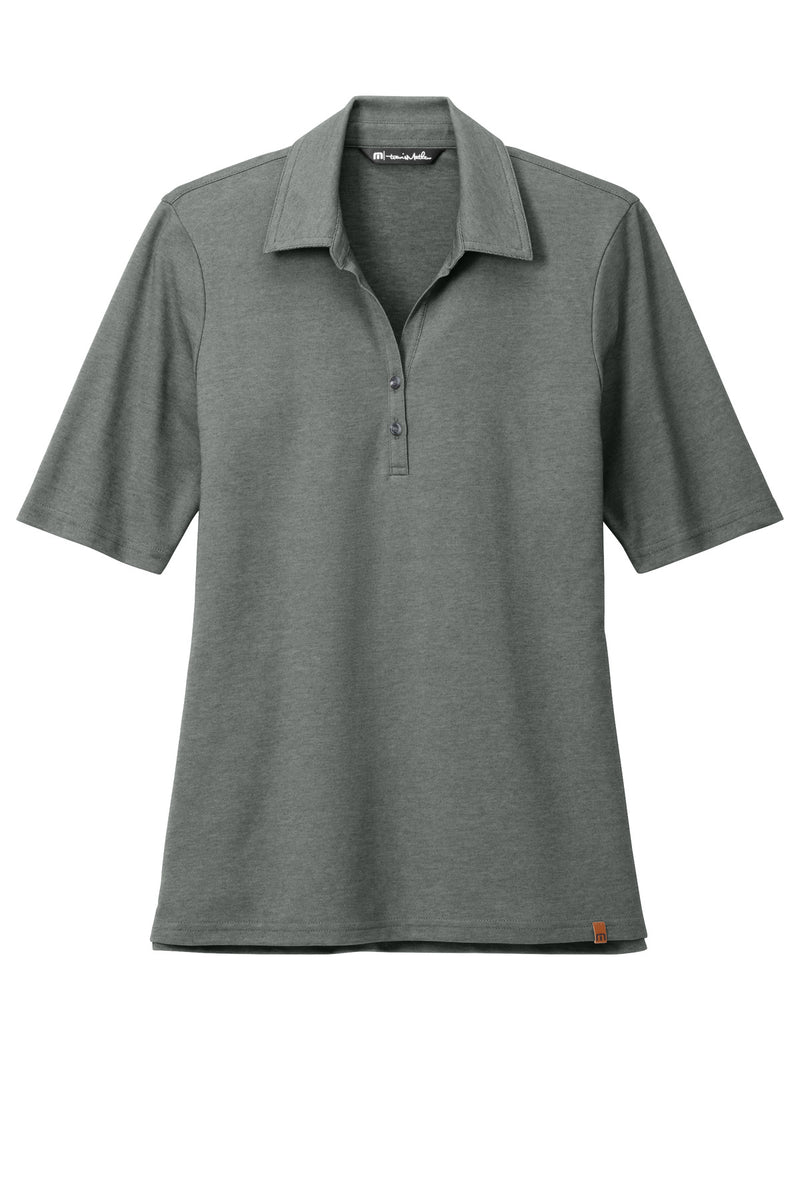 TravisMathew Women's Sunsetters Polo - Black Heather