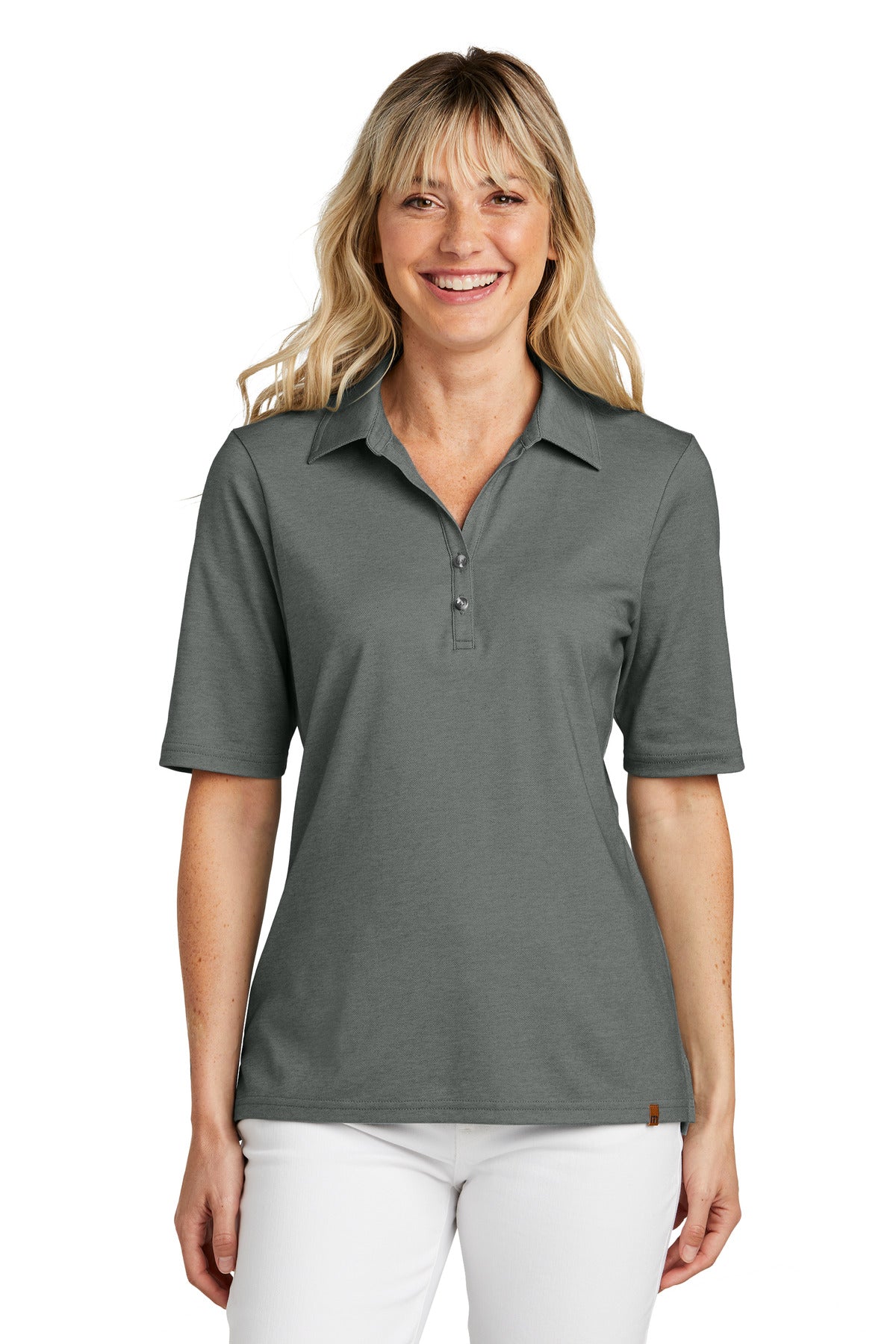 TravisMathew Women's Sunsetters Polo - Black Heather