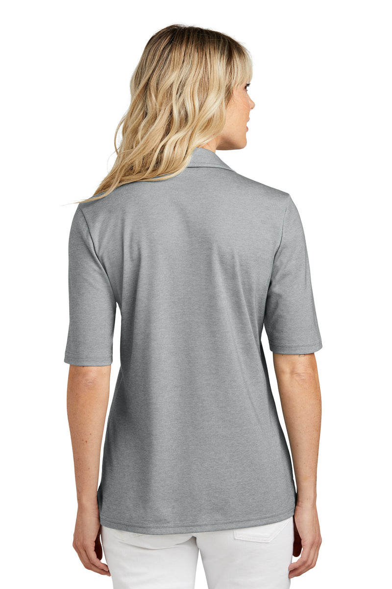 TravisMathew Women's Sunsetters Polo - Grey Heather