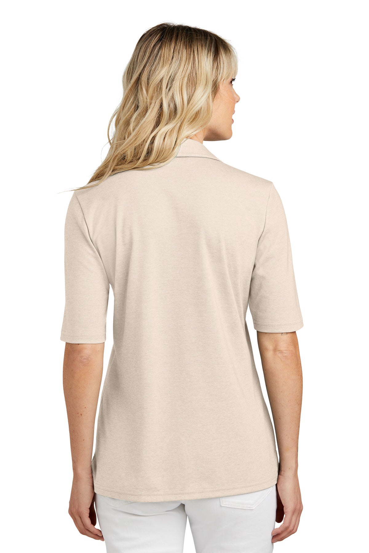 TravisMathew Women's Sunsetters Polo - Natural Heather