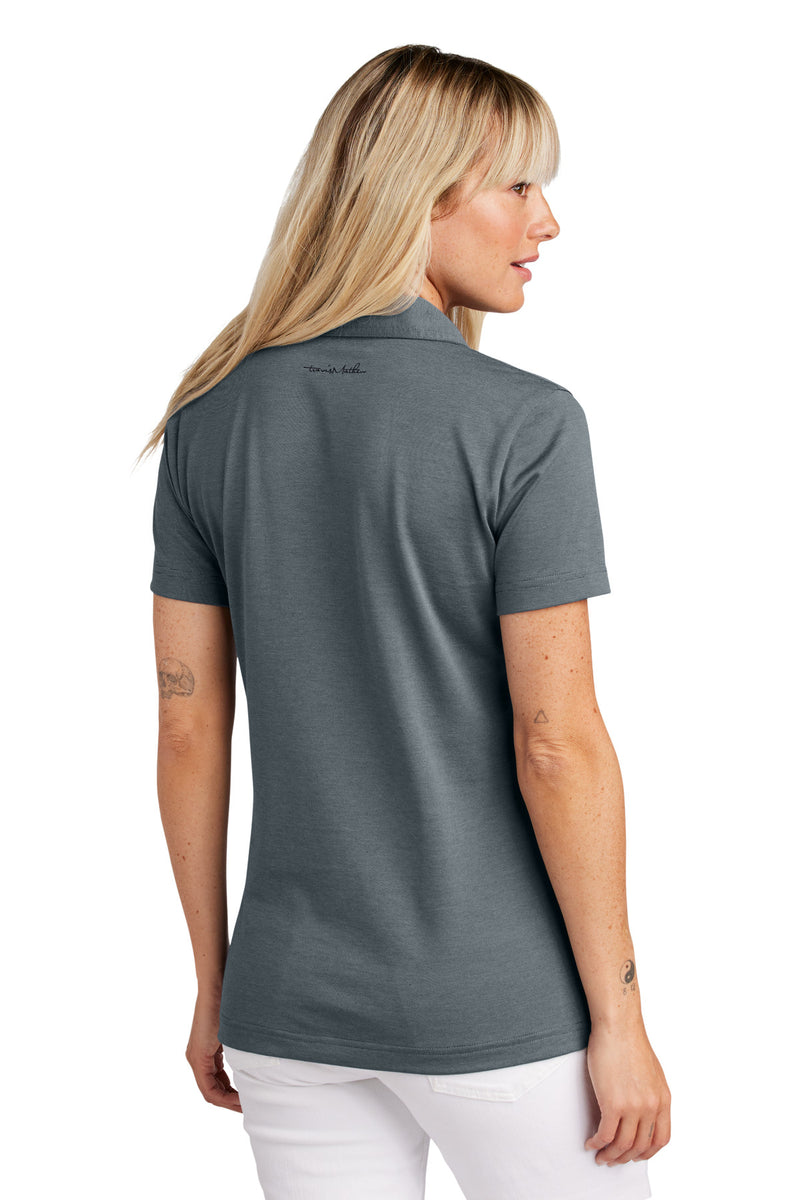 TravisMathew Women's Sunnyvale Polo - Blue Nights Heather