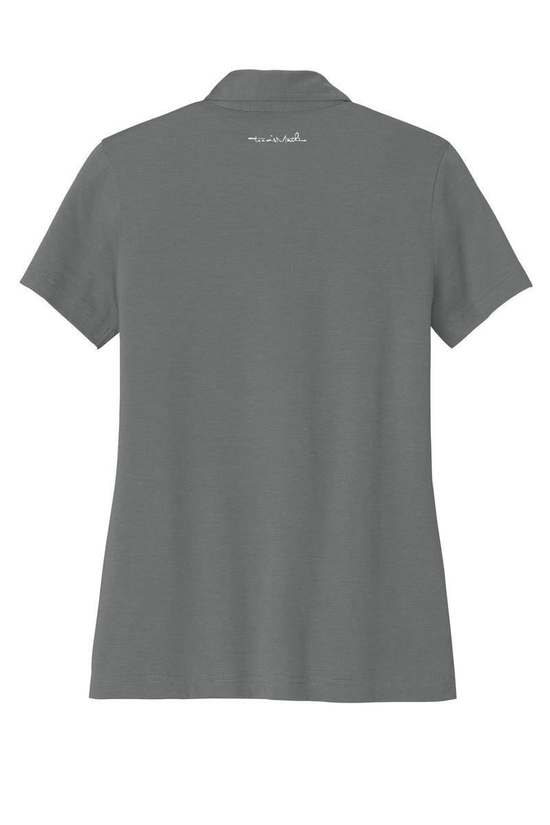 TravisMathew Women's Sunnyvale Polo - Dark Grey Heather