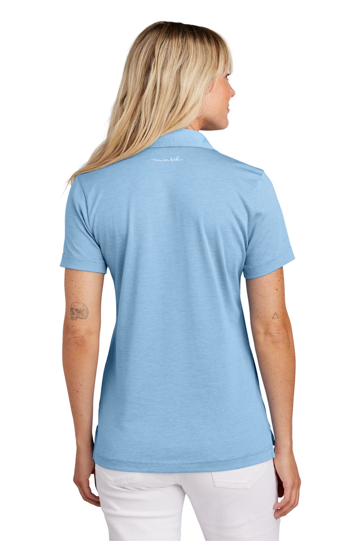 TravisMathew Women's Sunnyvale Polo - Strong Blue Heather