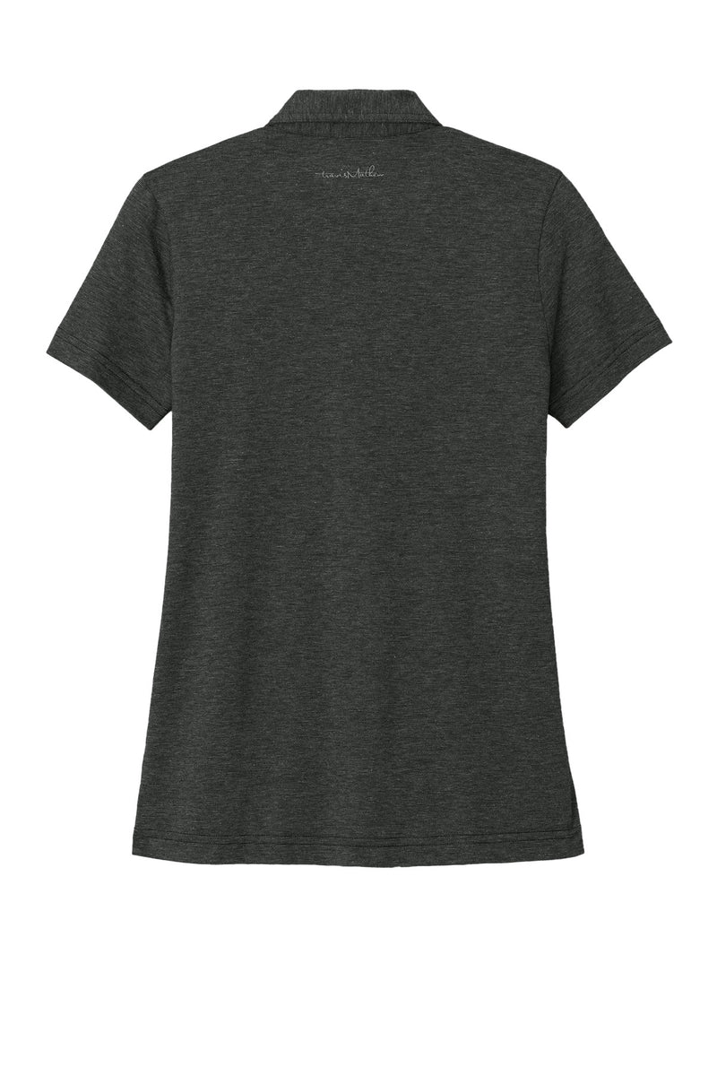 TravisMathew Women's Sunnyvale Polo - Black Heather