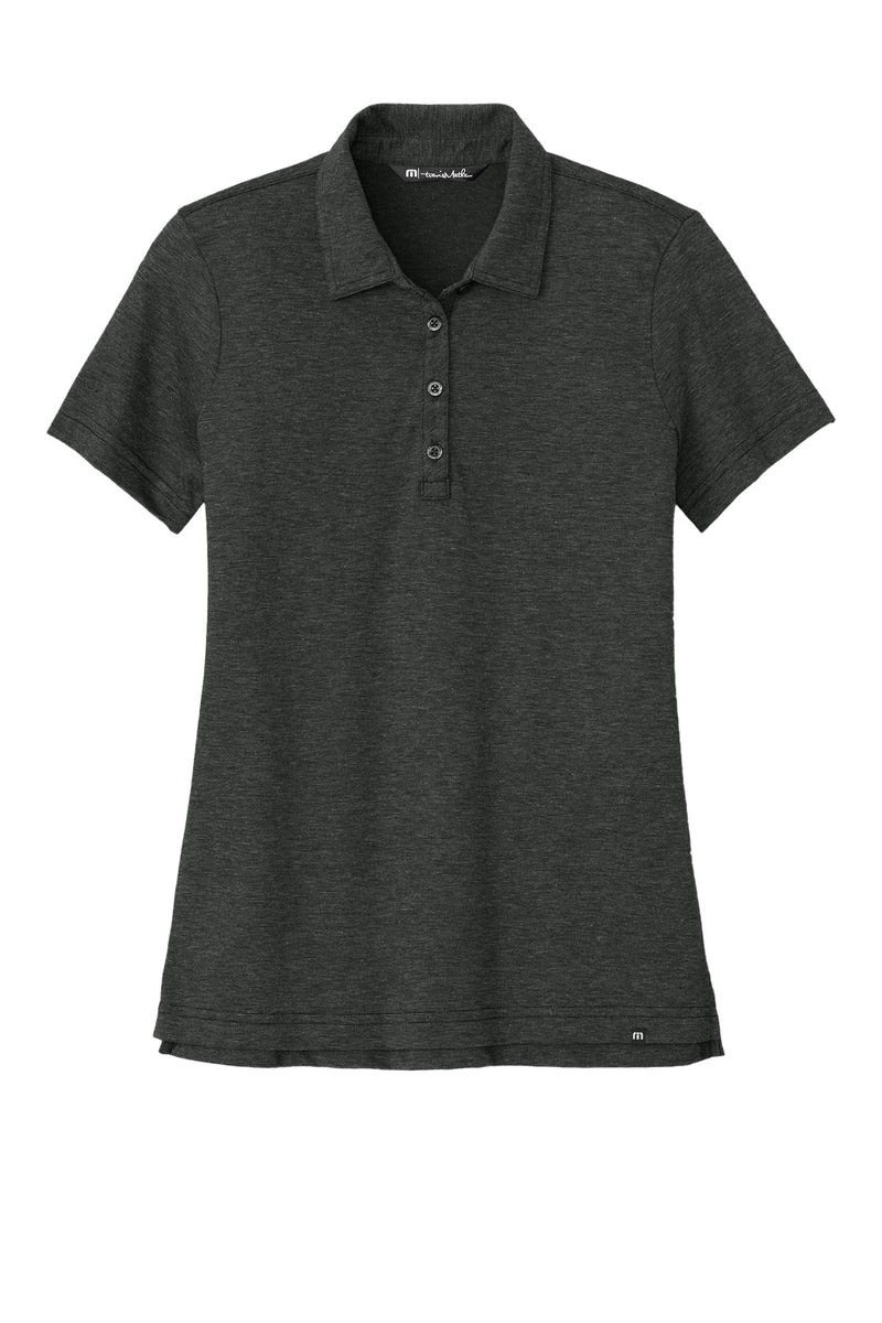 TravisMathew Women's Sunnyvale Polo - Black Heather