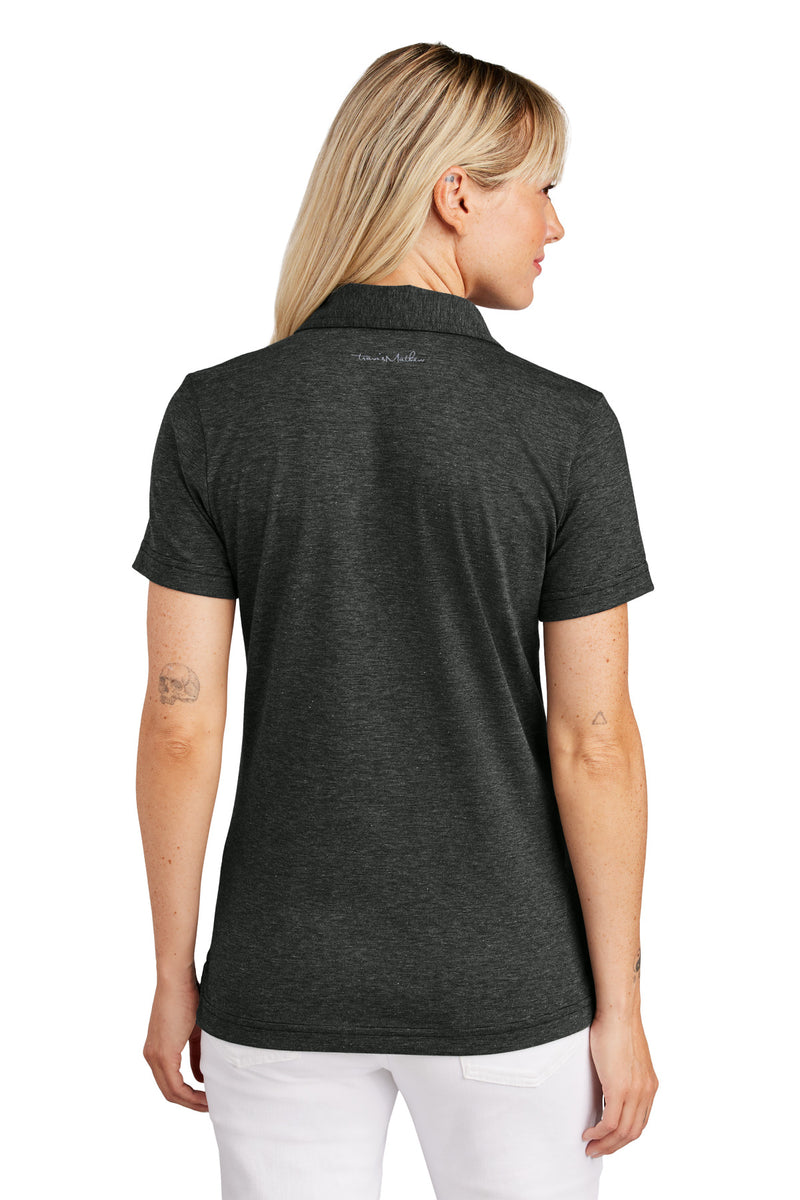 TravisMathew Women's Sunnyvale Polo - Black Heather