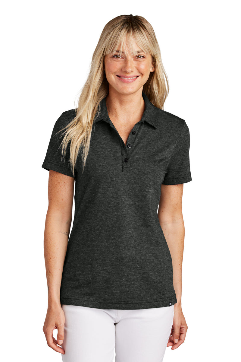 TravisMathew Women's Sunnyvale Polo - Black Heather