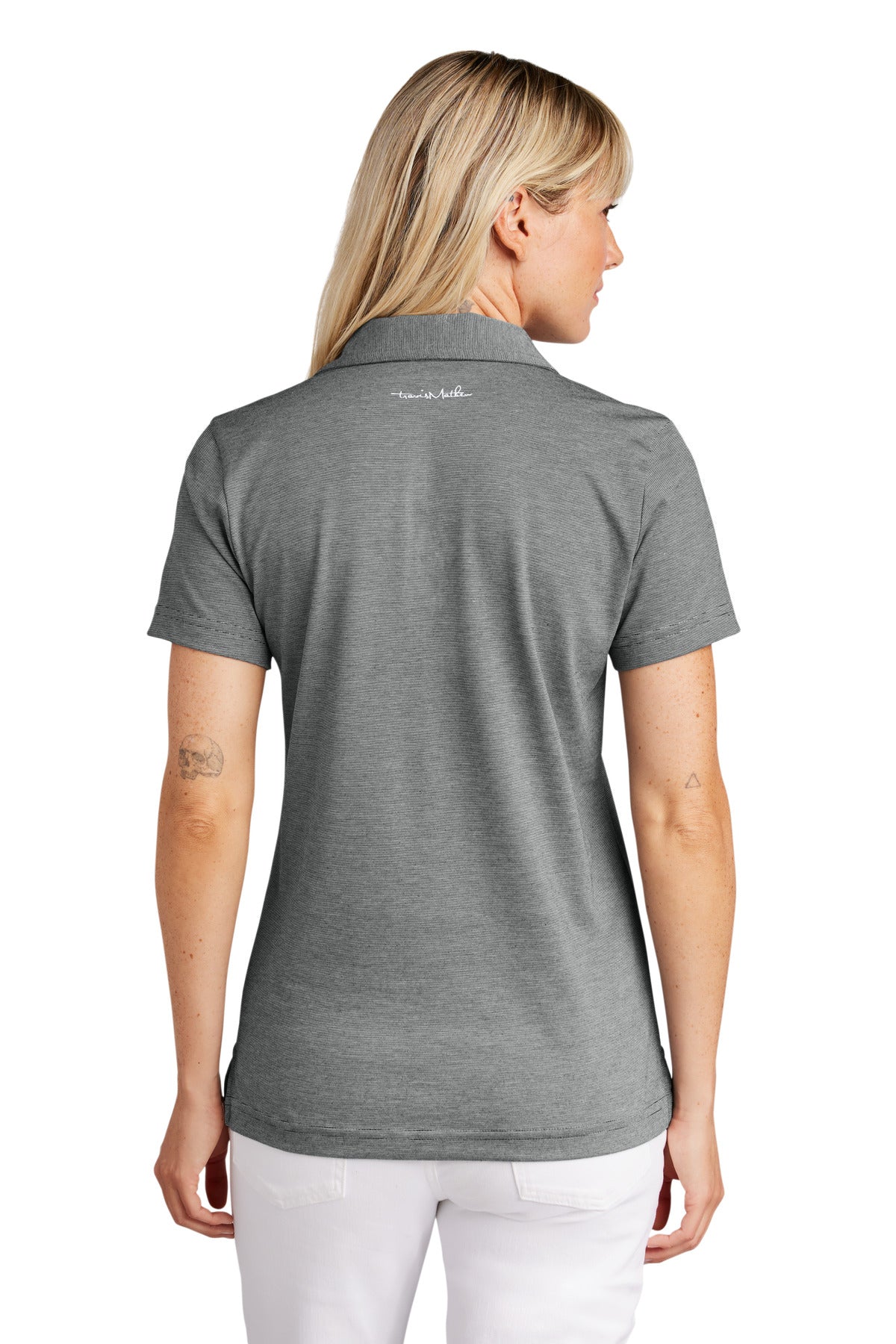 TravisMathew Women's Sunnyvale Polo - Dark Grey Heather