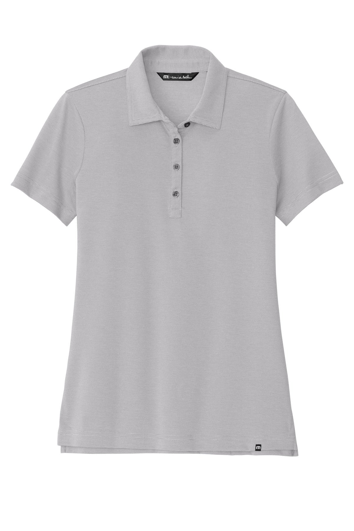 TravisMathew Women's Sunnyvale Polo - Light Grey Heather
