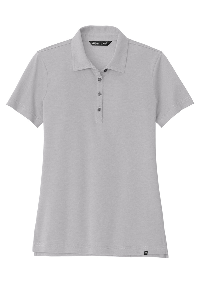 TravisMathew Women's Sunnyvale Polo - Light Grey Heather