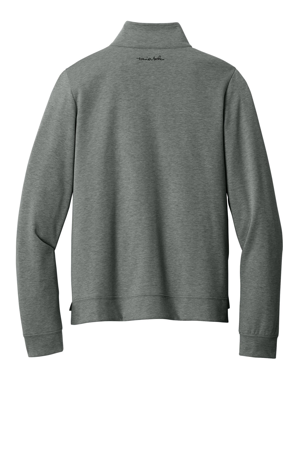 TravisMathew Women's Coveside 1/2-Zip - Dark Grey Heather