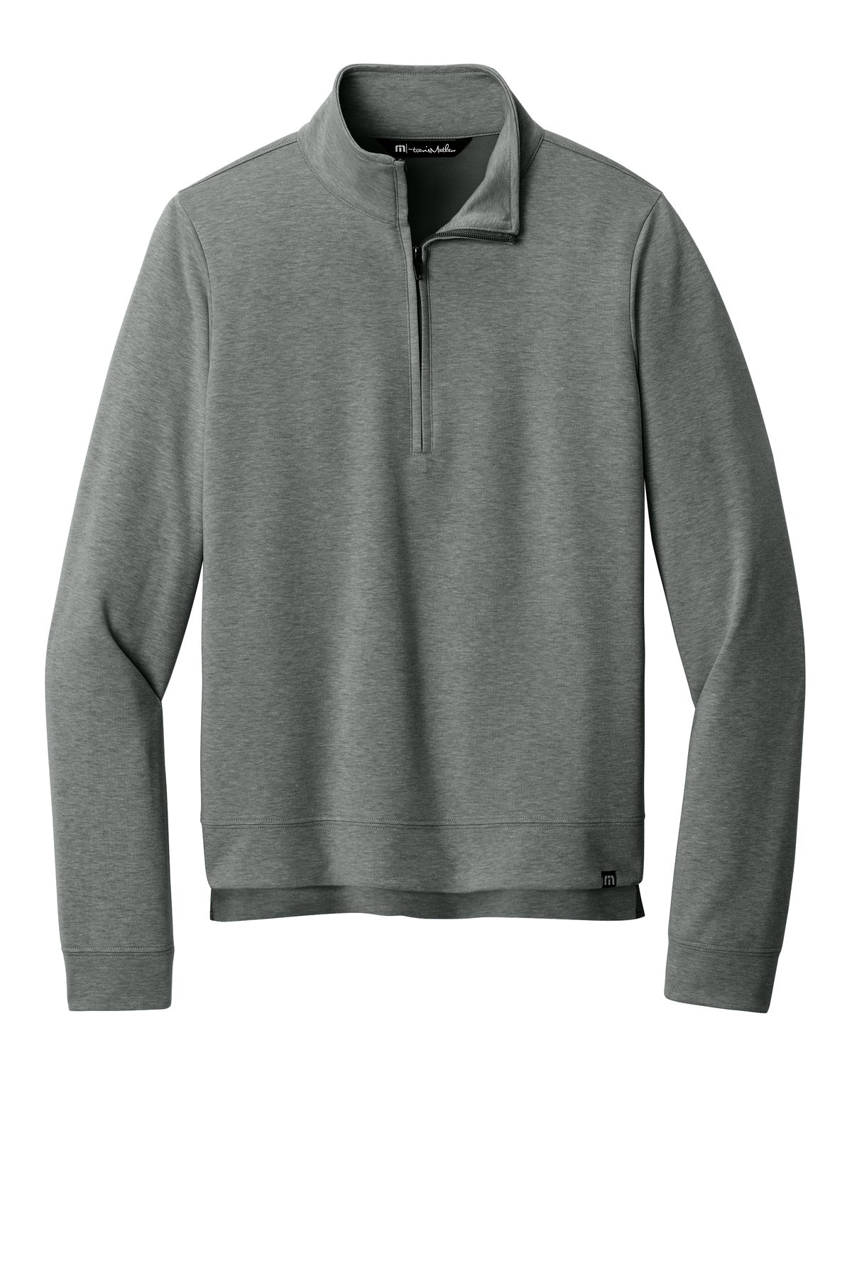 TravisMathew Women's Coveside 1/2-Zip - Dark Grey Heather