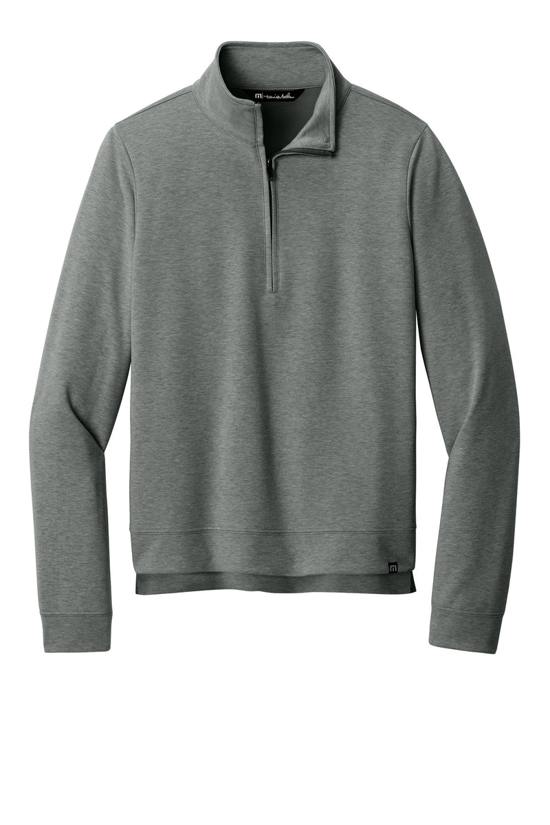 TravisMathew Women's Coveside 1/2-Zip - Dark Grey Heather