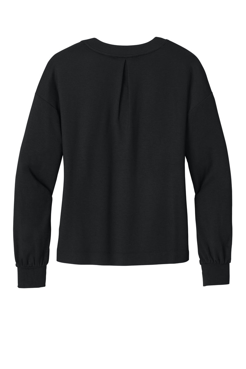 TravisMathew Women's Long Weekend V-Neck - Black