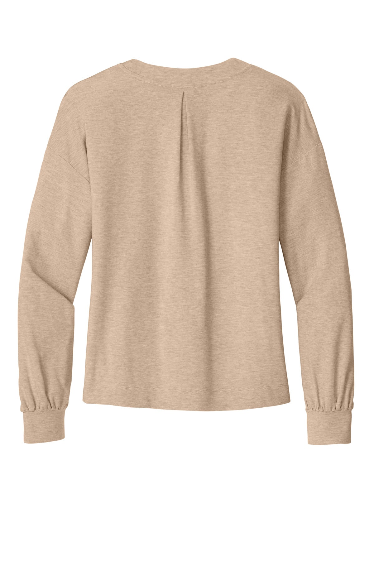 TravisMathew Women's Long Weekend V-Neck - Natural Heather