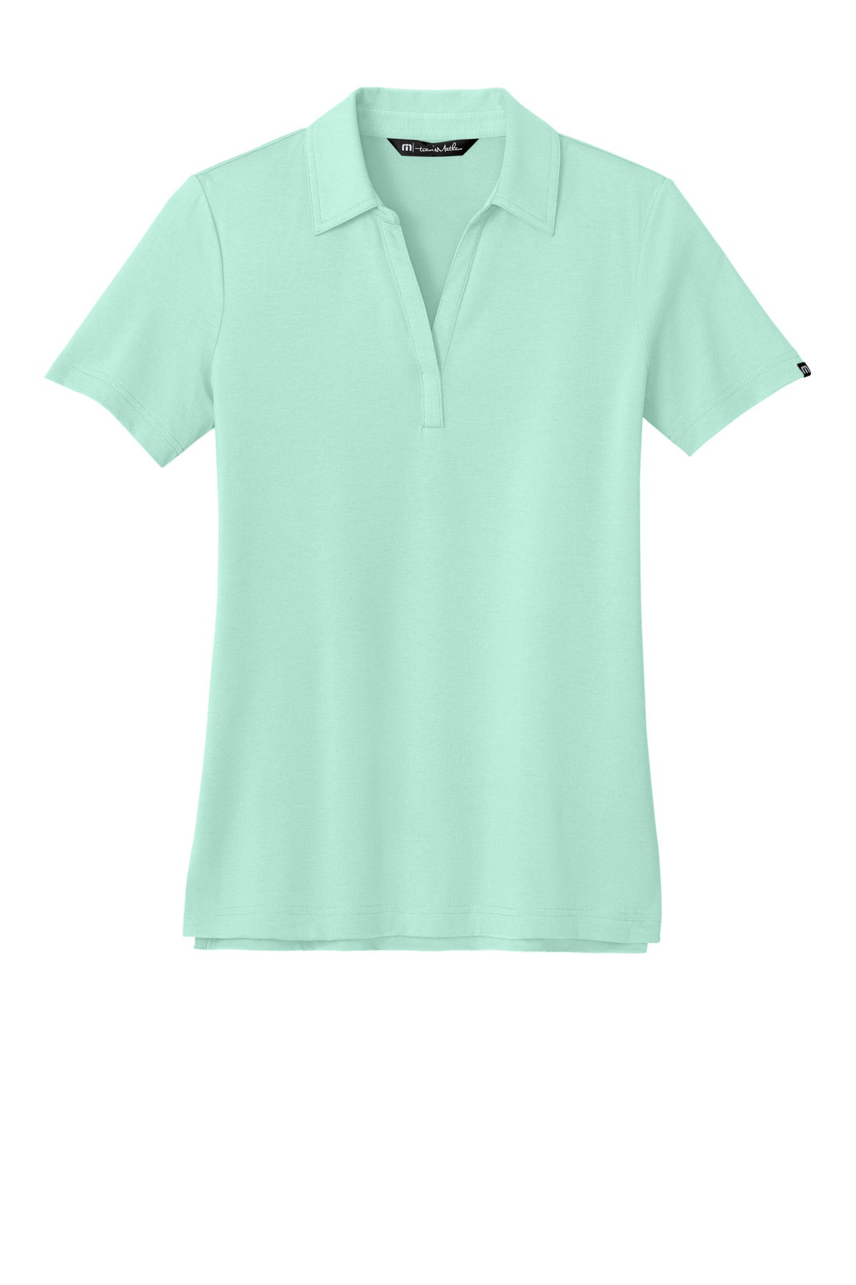 TravisMathew Women's Glenview Solid Polo - Mint