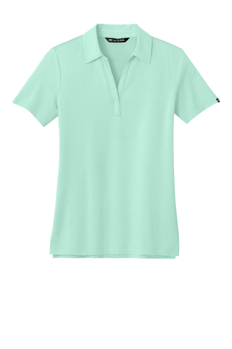 TravisMathew Women's Glenview Solid Polo - Mint