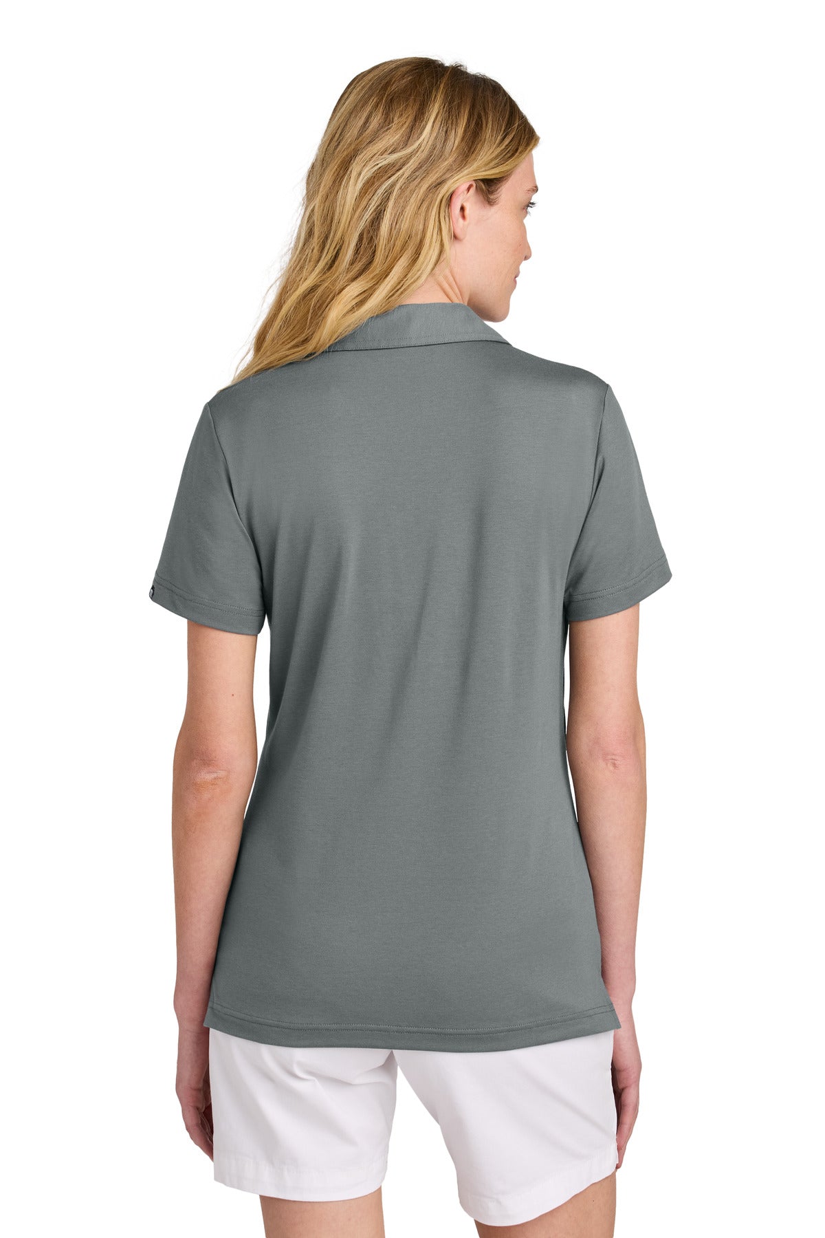 TravisMathew Women's Glenview Solid Polo - Quiet Shade Grey
