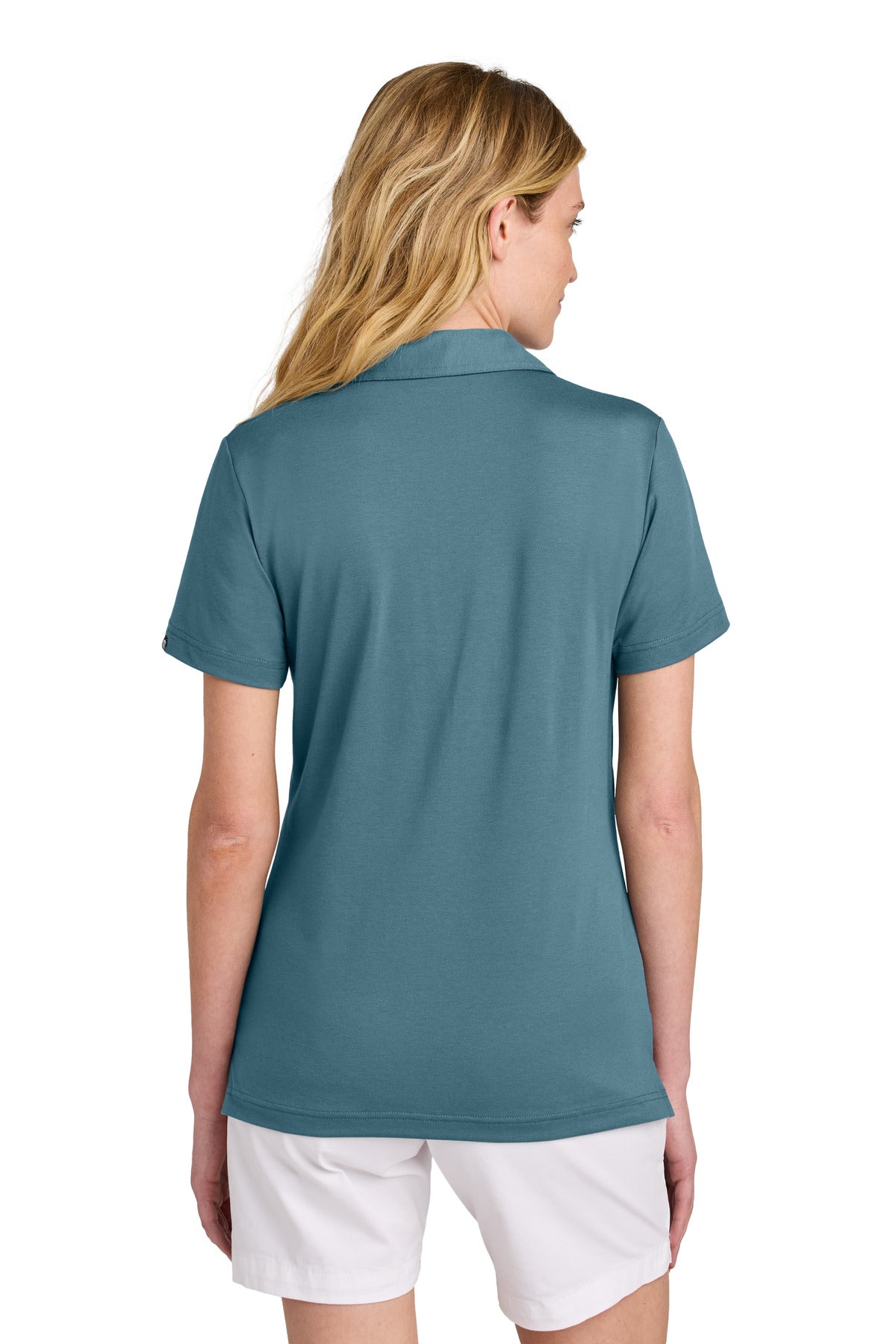 TravisMathew Women's Glenview Solid Polo - Stellar Blue