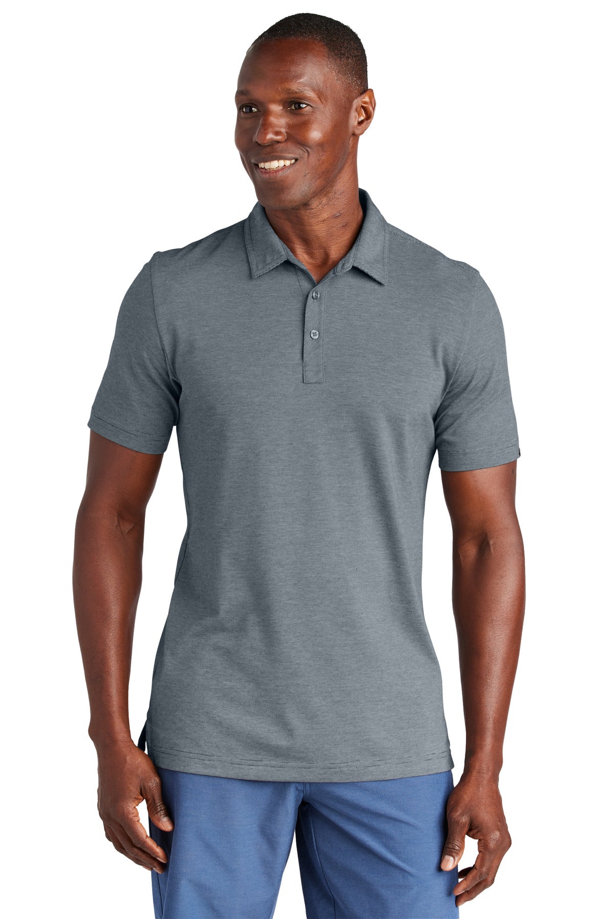 TravisMathew Sunnyvale Polo - Blue Nights Heather