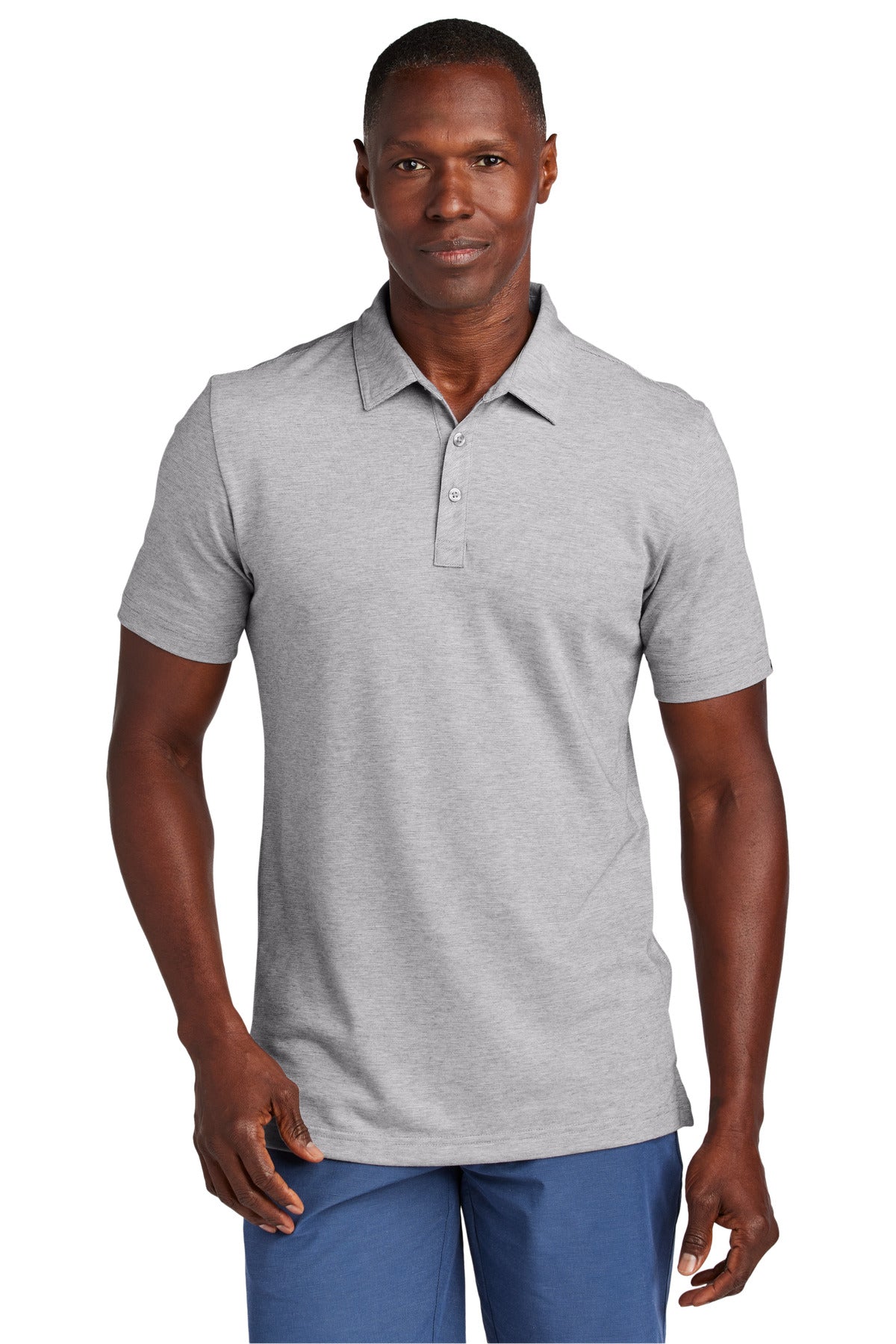 TravisMathew Sunnyvale Polo - Light Grey Heather