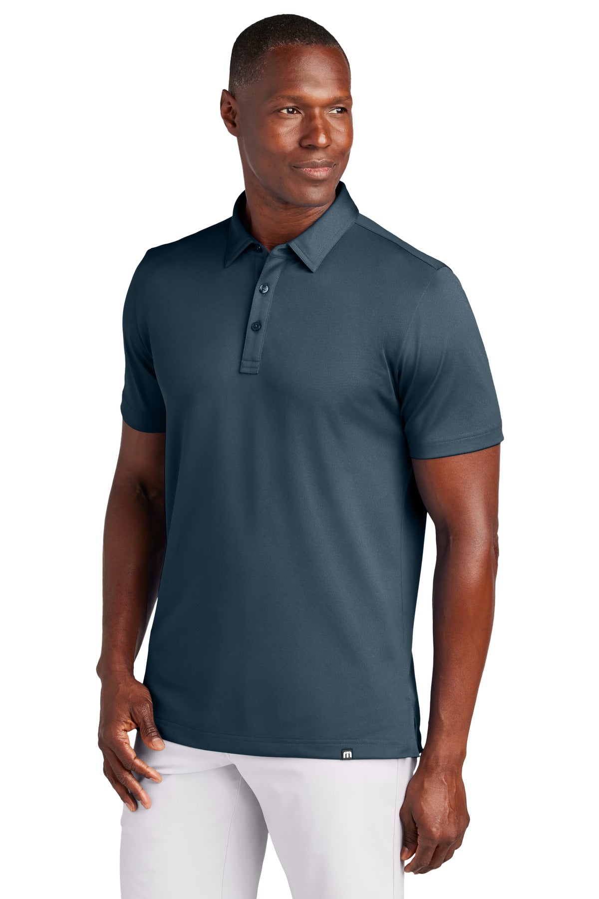TravisMathew Cabana Solid Polo - Blue Nights