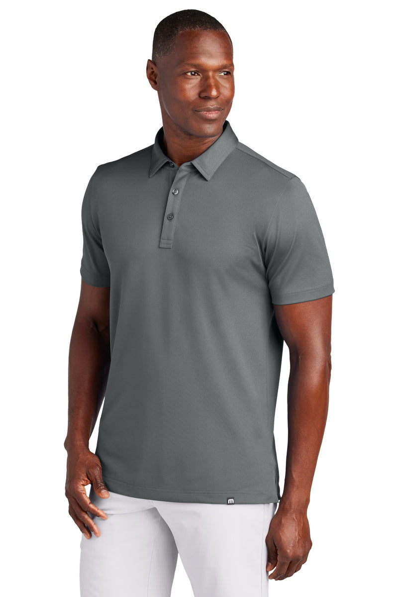 TravisMathew Cabana Solid Polo - Stormy Grey