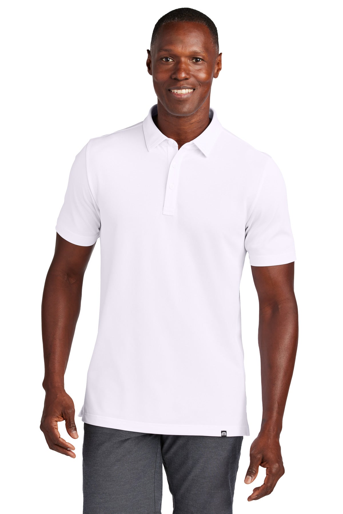 TravisMathew Cabana Solid Polo - White