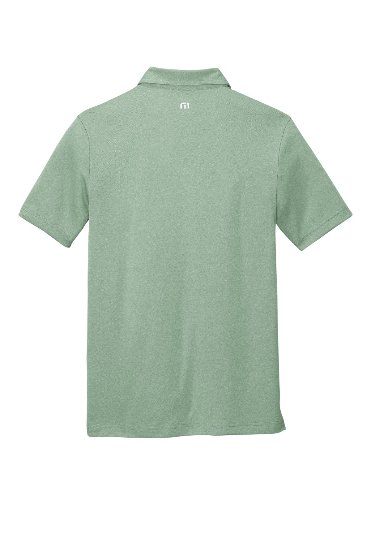 TravisMathew Coto Performance Polo - Beryl Green Heather