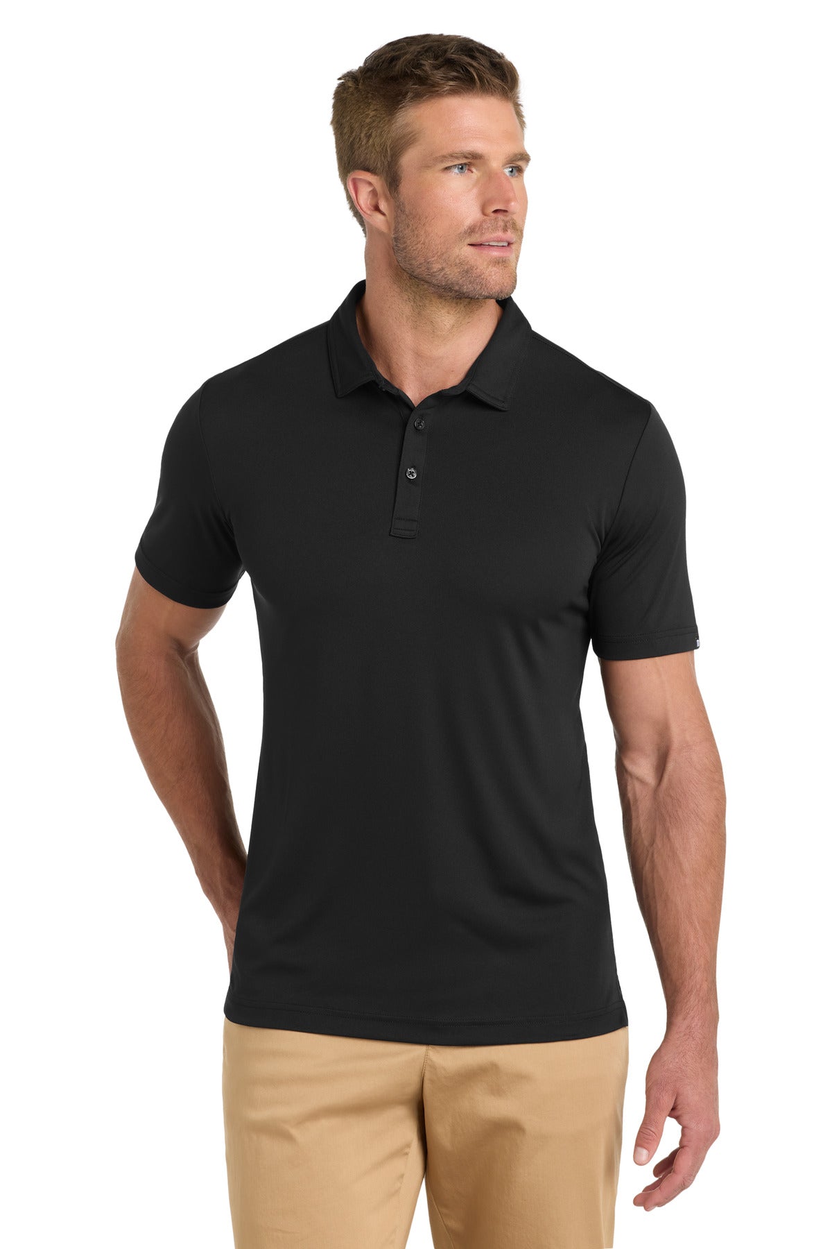 TravisMathew Coto Performance Polo - Black
