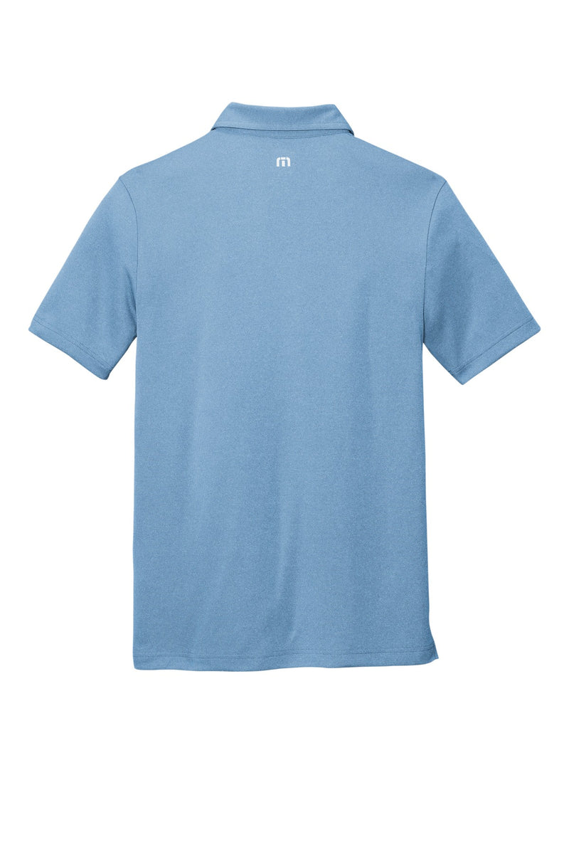 TravisMathew Coto Performance Polo - Brilliant Blue Heather
