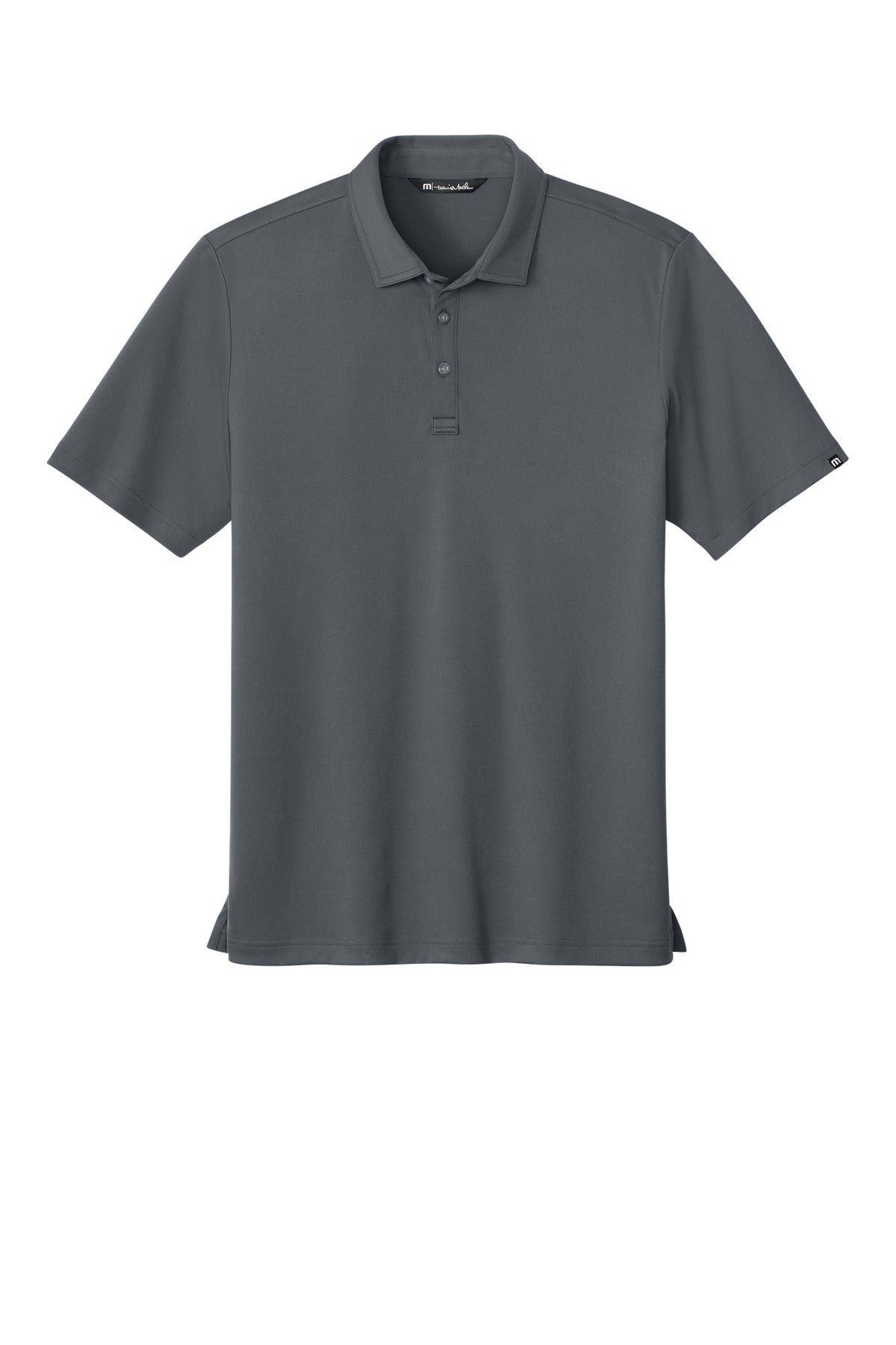 TravisMathew Coto Performance Polo - Quiet Shade Grey Heather