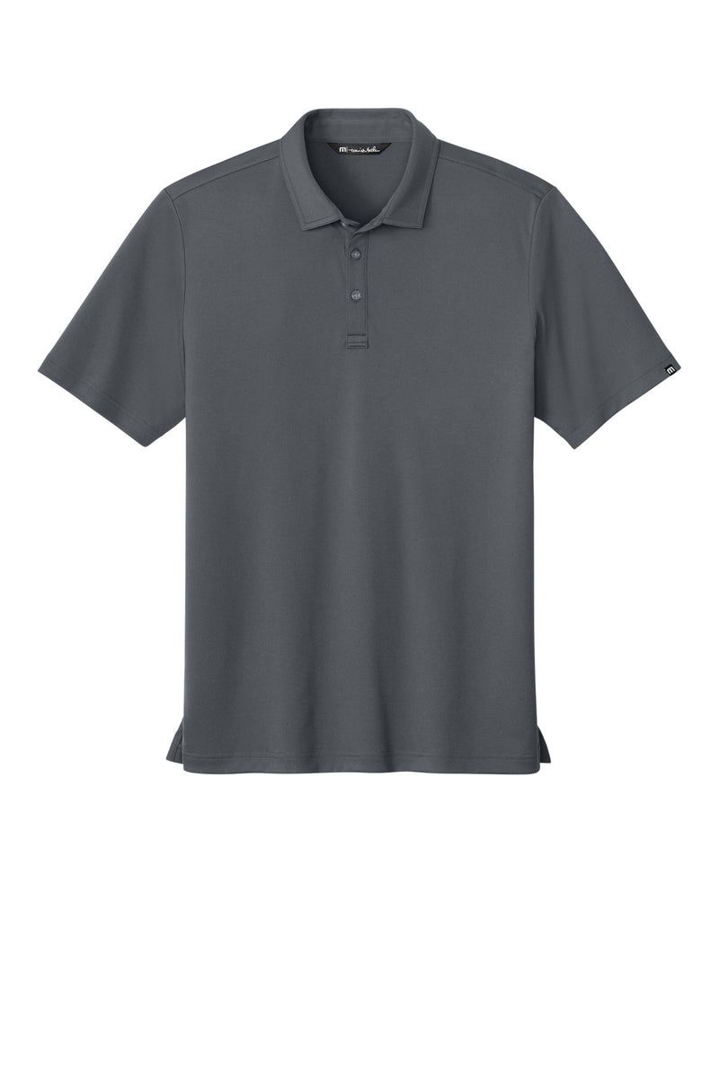 TravisMathew Coto Performance Polo - Quiet Shade Grey Heather