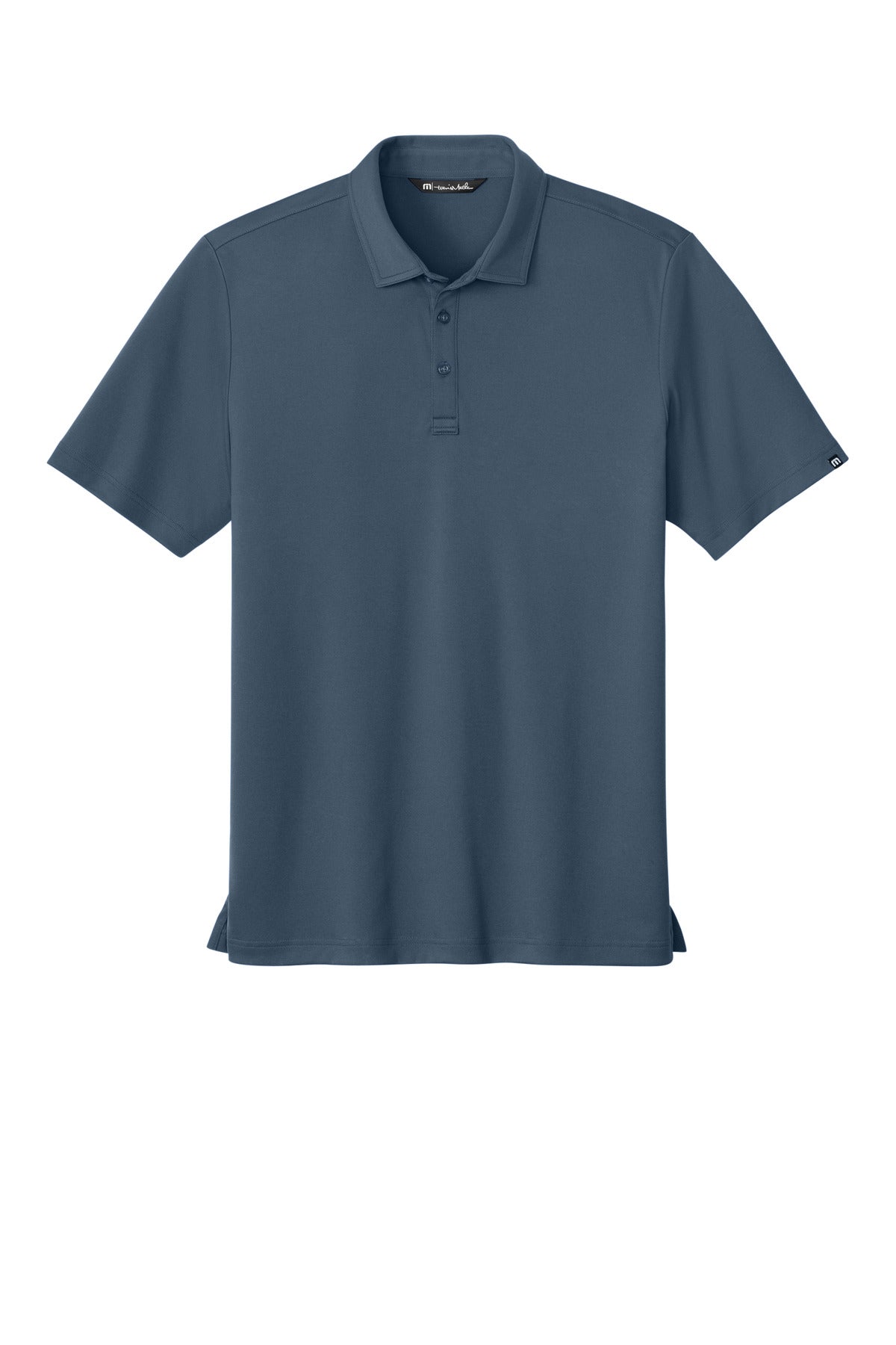 TravisMathew Coto Performance Polo - Vintage Indigo/ Black