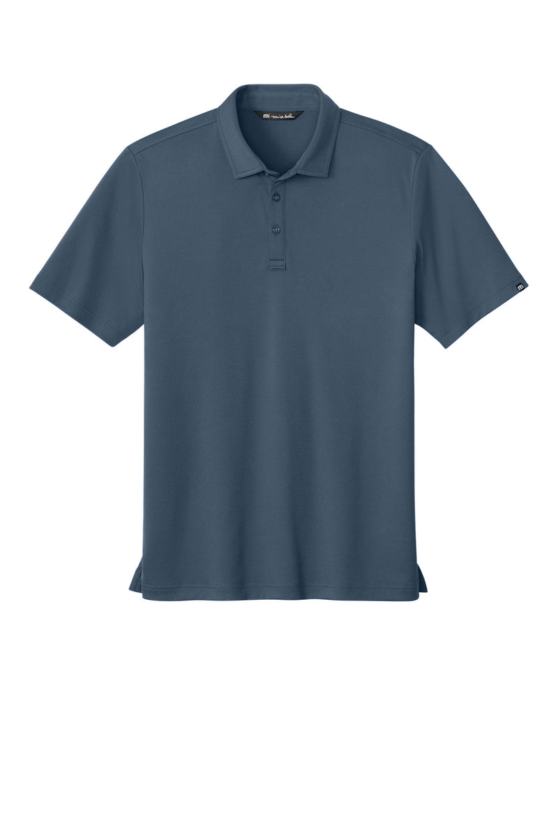 TravisMathew Coto Performance Polo - Vintage Indigo/ Black