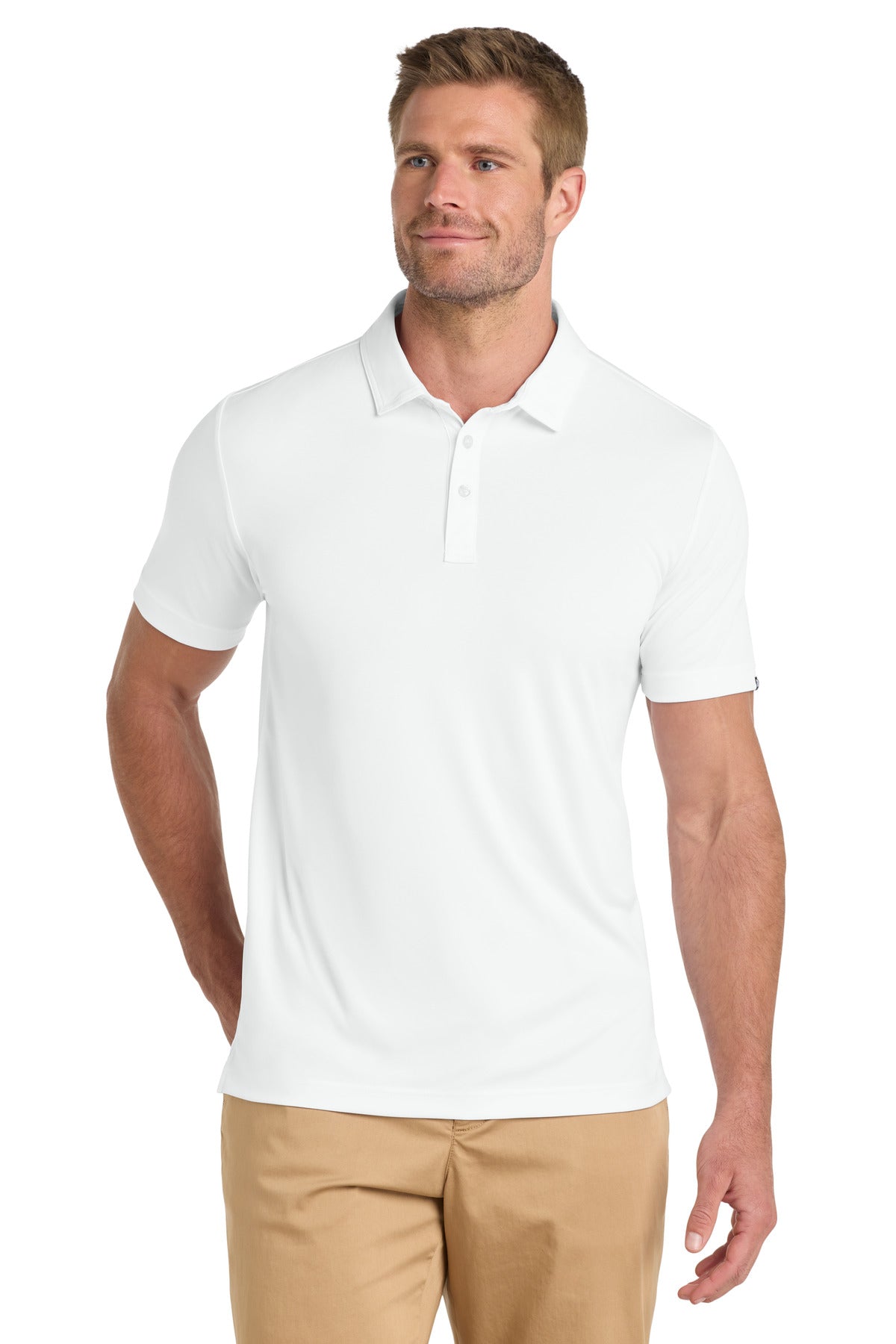 TravisMathew Coto Performance Polo - White