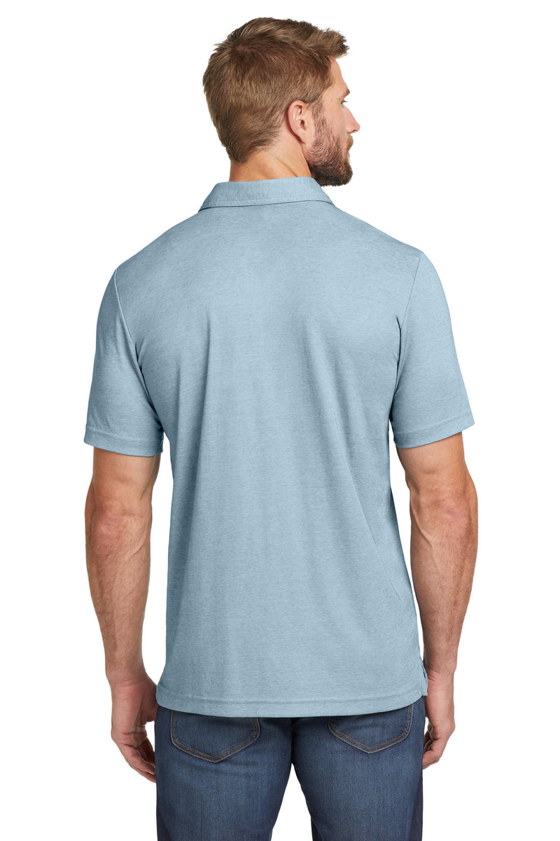 TravisMathew Oceanside Heather Polo - Allure Heather